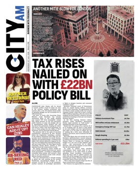 Cover of City AM