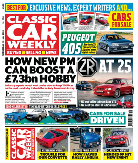 Cover of Classic Car Weekly (UK)