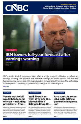 Cover of CNBC