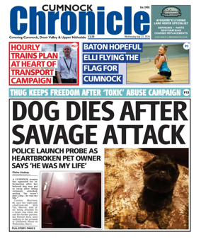 Cover of Cumnock Chronicle