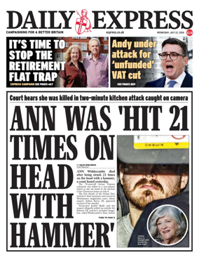 Cover of Daily Express