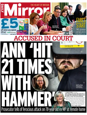 Cover of Daily Mirror