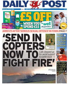 Cover of Daily Post (North Wales)