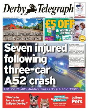 Cover of Derby Telegraph