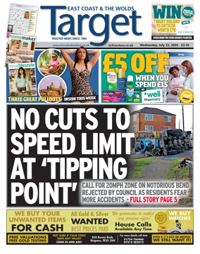 Cover of East Coast & The Wolds Target