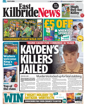 Cover of East Kilbride News