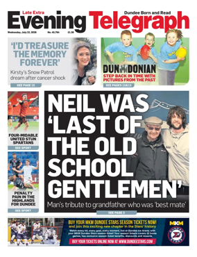 Cover of Evening Telegraph (First Edition)
