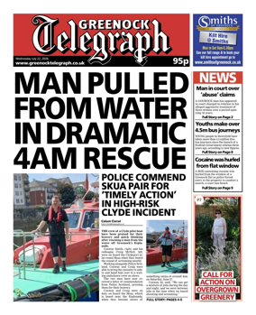Cover of Greenock Telegraph