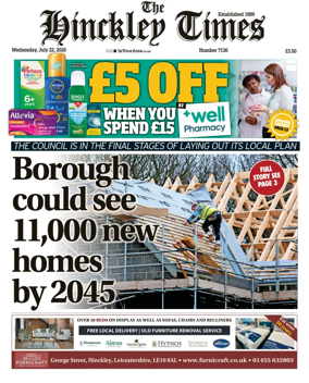 Cover of Hinckley Times