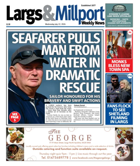 Cover of Largs & Millport Weekly News