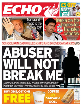 Cover of Liverpool Echo