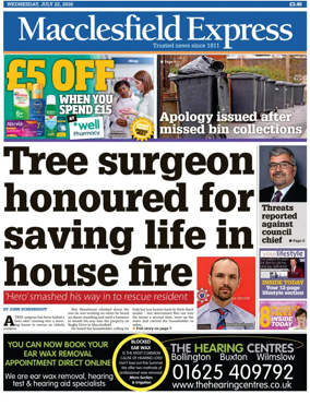 Cover of Macclesfield Express