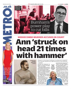 Cover of Metro (UK)