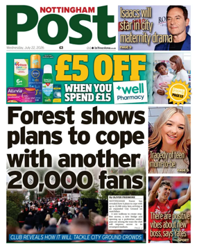 Cover of Nottingham Post