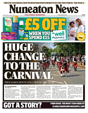 Cover of Nuneaton News