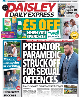 Cover of Paisley Daily Express