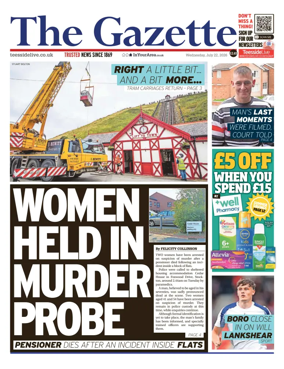 Cover of Teesside Evening Gazette