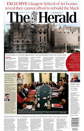 Cover of The Herald (Scotland)