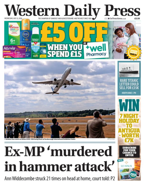Cover of Western Daily Press