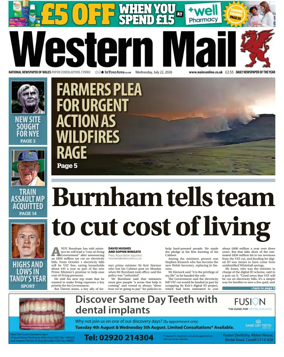 Cover of Western Mail
