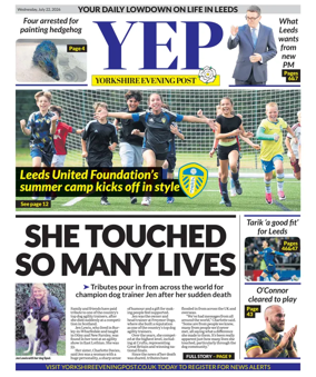 Cover of Yorkshire Evening Post