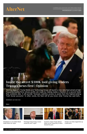 Cover of AlterNet