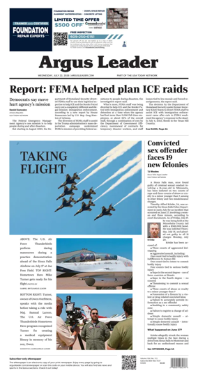 Cover of Argus Leader