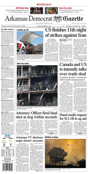 Cover of Arkansas Democrat-Gazette