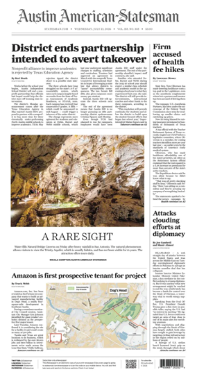 Cover of Austin American-Statesman