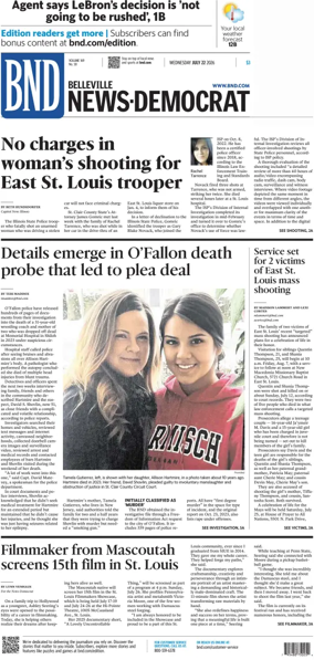 Cover of Belleville News-Democrat