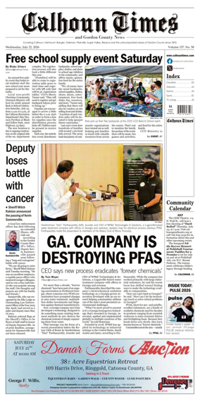 Cover of Calhoun Times