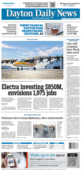 Cover of Dayton Daily News