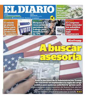 Cover of El Diario