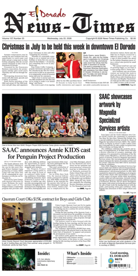 Cover of El Dorado News-Times (VCID - Camden News)