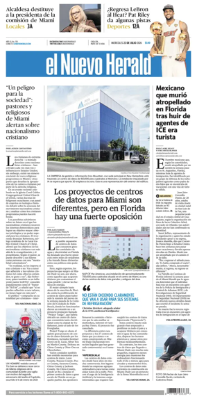 Cover of El Nuevo Herald