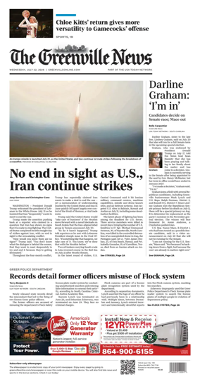 Cover of The Greenville News