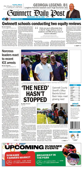 Cover of Gwinnett Daily Post