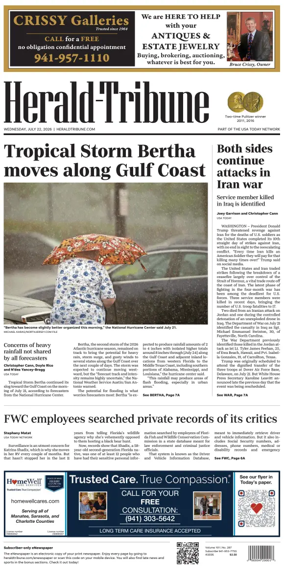 Cover of Herald-Tribune