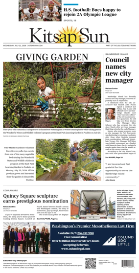 Cover of Kitsap Sun