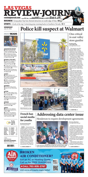 Cover of Las Vegas Review-Journal