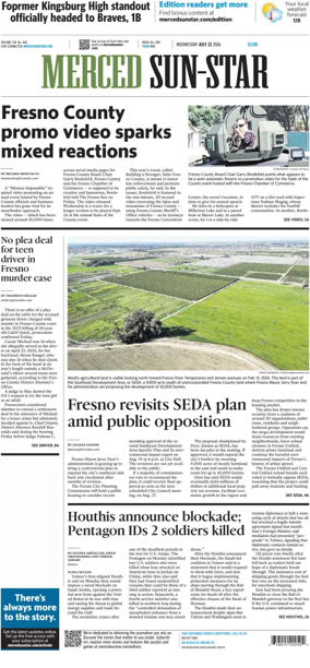Cover of Merced Sun-Star