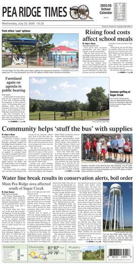 Cover of Pea Ridge Times