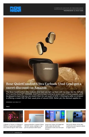 Cover of Phone Arena - Compiled Edition