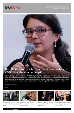 Cover of Raw Story