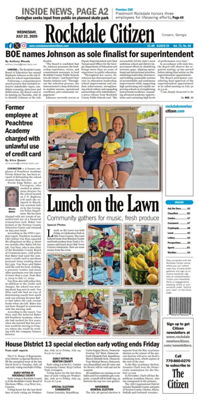 Cover of Rockdale Citiizen