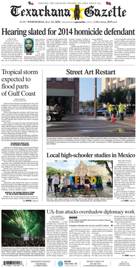 Cover of Texarkana Gazette