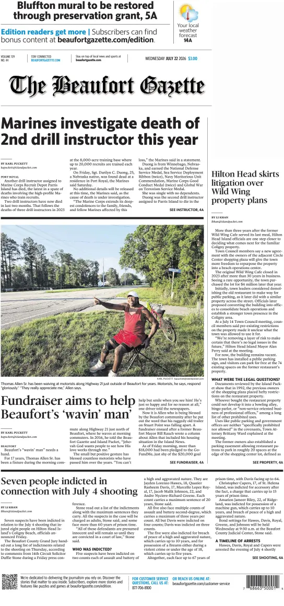 Cover of The Beaufort Gazette