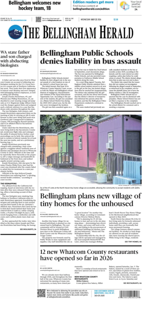 Cover of The Bellingham Herald