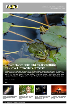Cover of The Brighter Side of News