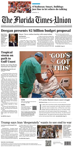 Cover of The Florida Times-Union